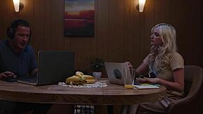 sexy blonde skye blue has explosive makeup sex 😘