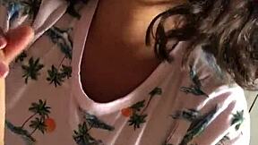 Latina House Cleaner Sucks Big Cock and Swallows Cum!