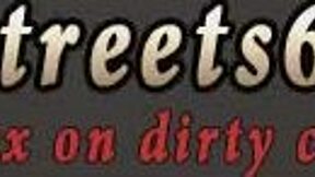 Valerie White, Cute Little 18+ Blondie, Bound In Outdoor Voyeur Domination!