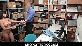 i'm aryana amatista, petite latina shoplifter who chooses hard dick over hard time, gets fucked in missionary and doggystyle