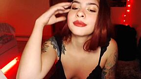 sensual teen 18+ rubbing her pussy firmly just for you - live action from dominica