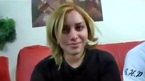 Two Teen 18+ Friends Experience Their First Hardcore Orgy at Home