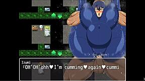 I explored the shipwrecked spaceship with todoroki in hentai game ep 33, fucking izumi's pussy for the first time and cumming three times.