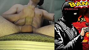 i gets huge handjob from teen on my big cock in povs