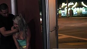 Teen Valerie White's cute towheaded look hides a PUNISHED ASS