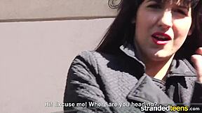 bella beretta stranded with teens in hardcore cumshot scene