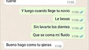 Chatting with My Ex-Boyfriend Turns into Wild Latina Teen Flashing Part 2!