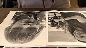 i'm giving a cum tribute to this shaved teen