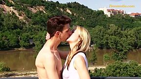 Eighteen-Year-Old Teen Couple Falls in Love Deeply