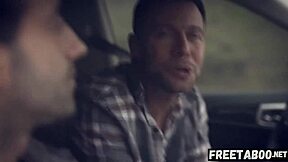 Cute girl-hitchhiker agrees to double penetration for free ride - full movie on freetaboo net!