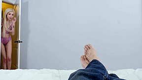 Horny Stepdaughter Sucks Stud's Dick Deep