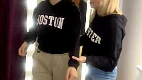 Two hot RUSSIAN hotties DECIDE to INDULGE in front of the CAMERA, look at these JUICY TITS