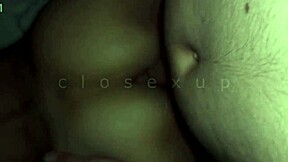 asian pinay bent over for doggystyle creampie inside her