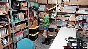 i was frightened from going to jail so i fucked the mall cop as a teen 18+ petite 18+ in prison bent over doggystyle