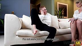 i tutor young man who wants to fuck teacher tonight