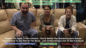 doctor tampa walks in on fully naked angel santana to give a second opinion at doctor stacy shepard request.