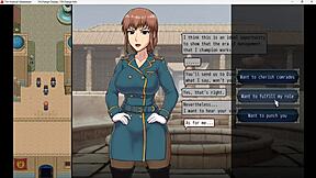 i conquered her virgin ass with monster cock in hardcore game, blowing and assfucking big tits