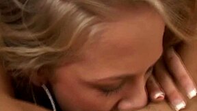 Two blonde young 18+ lesbians indulge in horny desires together