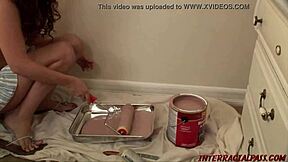 i'm tight teen nevaeh experiencing my first big black cock. sucking and fucking it hard with my small tits.