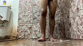 Ebony Teen Gives Intense Handjob To Pornstar!