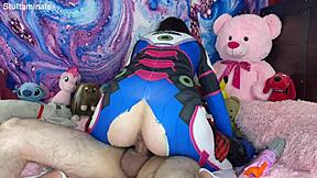 士兵76 cosplay军装干DVA