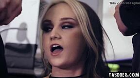 Teacher Gamble And Principal Cooper Inspect Gwen Physically With Lustful Eyes As They Manipulate Her Into Rough Sex In Class