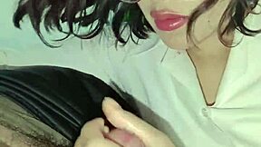 Helping my Argentinian student pass with steamy colegiala action 😏