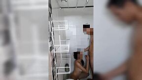 We started in the bathroom and ended in bed with hardcore fucking 😏