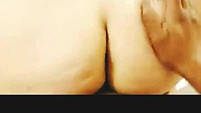 Latina escort feels pleasure from monster cock in doggy.