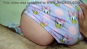 Naughty stepsister, can you handle me without protection? Real homemade clip!