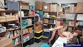 Shoplifter Caught Stealing Merchandise in the Shop