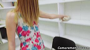 amateur teen 18+ enjoys a homemade fantasy ride in doggystyle