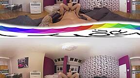 Teen Masseuse Gives Erotic Nuru Massage, Riding in VR360