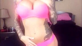 karma rx performs an anal show with a big cock