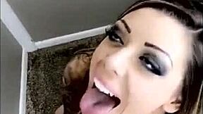 karma rx performs an anal show with a big cock