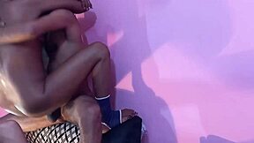 Mature woman in hot threesome cowgirl riding assfucking and blowjob