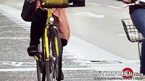 I picked up skinny teen Alessandra at the riverside