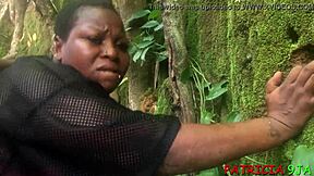Patricia 9ja and teen amateur on roadside adventure