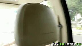 Blonde Lezbo Licks Snatch in Hot Threesome