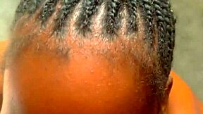 Ebony Teen 18+ Deepthroats Monster Cock in Amateur Pussy Fucking Session