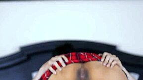 Shy Petite Latina Stepdaughter Approaches Stepfather, Whispers Secret Fantasies, Vows to Make Them Real with Tight Cheating