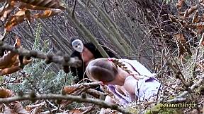 Hot teen feels intense pleasure during anal.