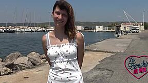 melany, you sexy french slut, what are you doing outdoors?