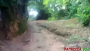 I saw this teen 18+ ebony pornstar get fucked by bbw patricia 9ja on the roadside with people watching.