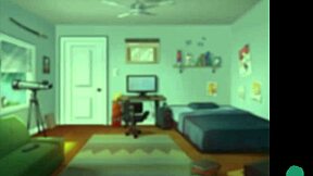 Hot brunette teen 18+ blows cock in Summertime Saga 36