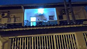 Newlywed caught with lover on balcony home video