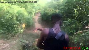 I saw this teen 18+ ebony pornstar get fucked by bbw patricia 9ja on the roadside with people watching.