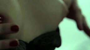 this hot blonde dances in sexy lingerie before masturbating to orgasm 😍