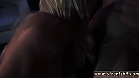 Valerie White gets punished in garage