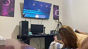 You Suck Him While He Plays Video Games?